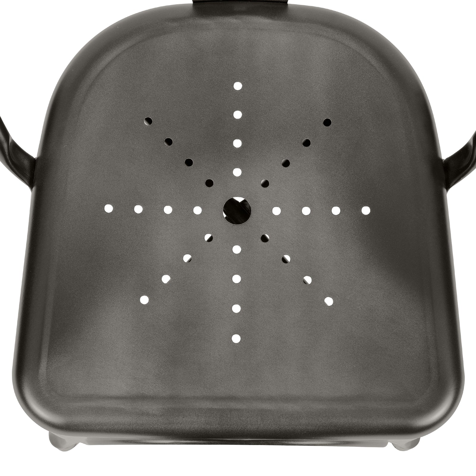 chaise en metal anthracite