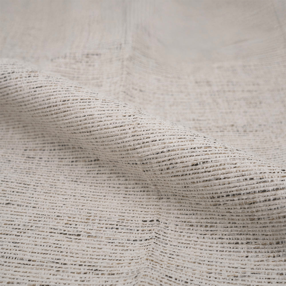 chaise en tissu gris clair chine lot de 2 cecilia zoom matiere