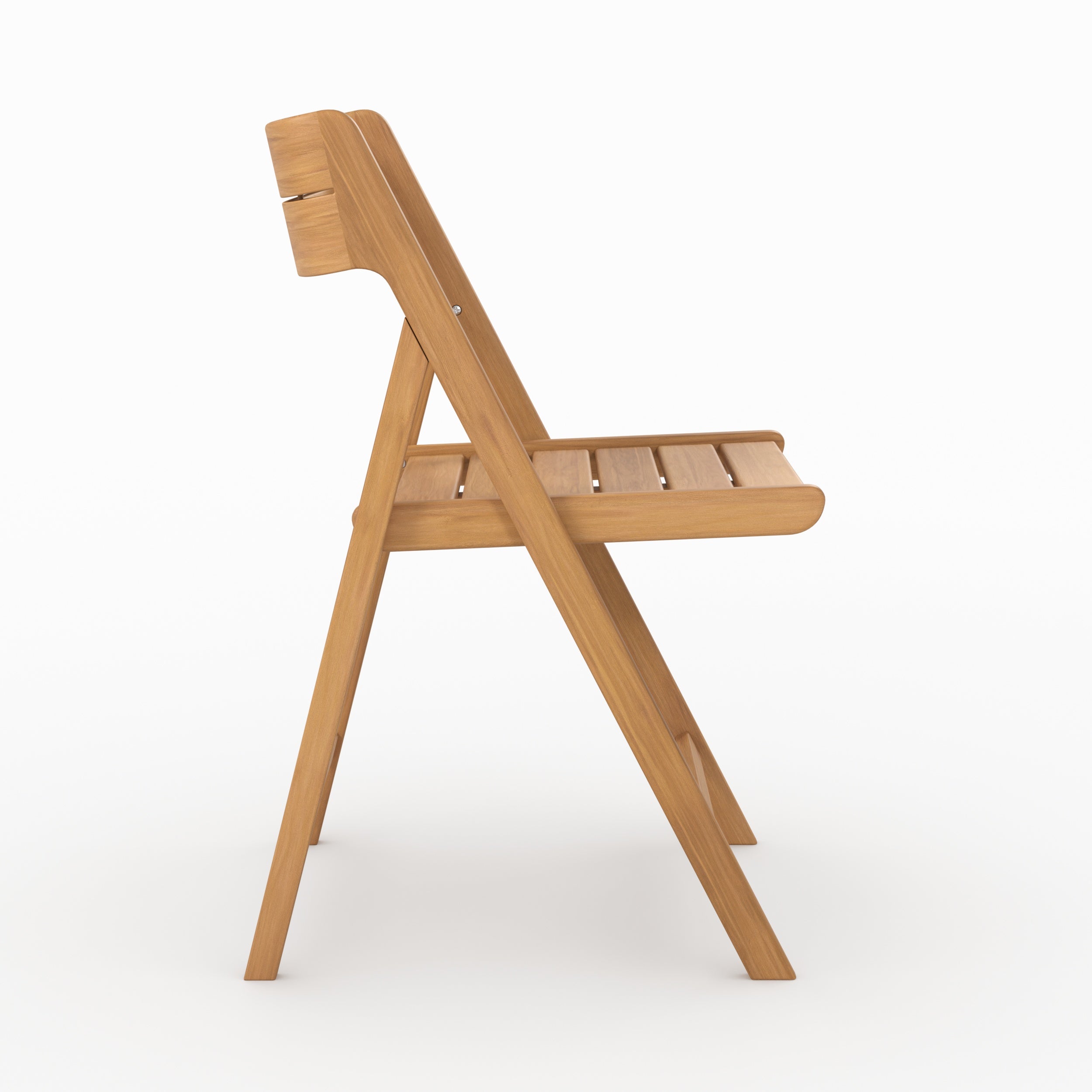 Table et chaises de jardin Siquijor en bois d'acacia huilé 2 personnes