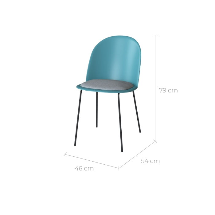chaise lot de 2 confortable appoint cuisine