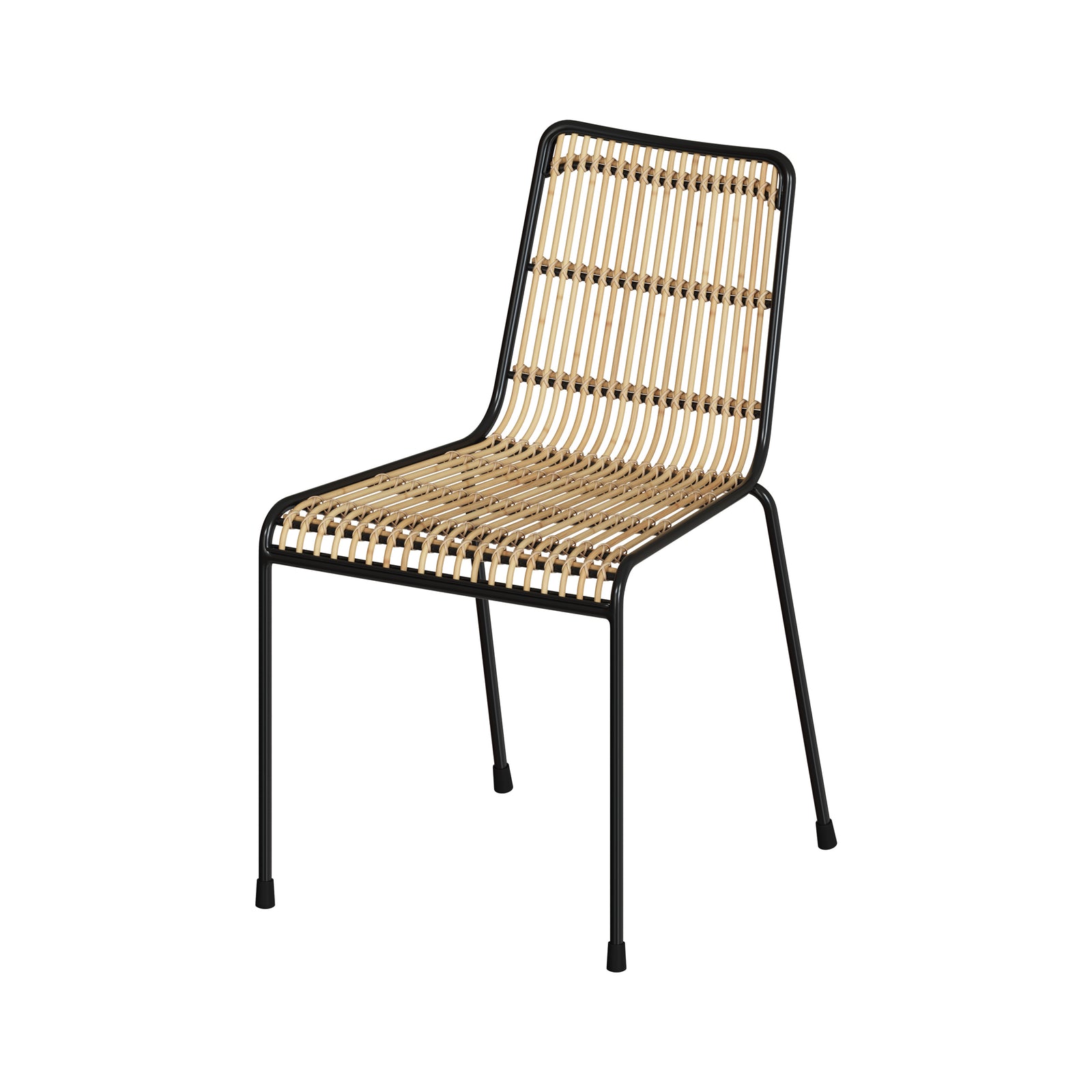 chaise lot de 2 jouve en rotin