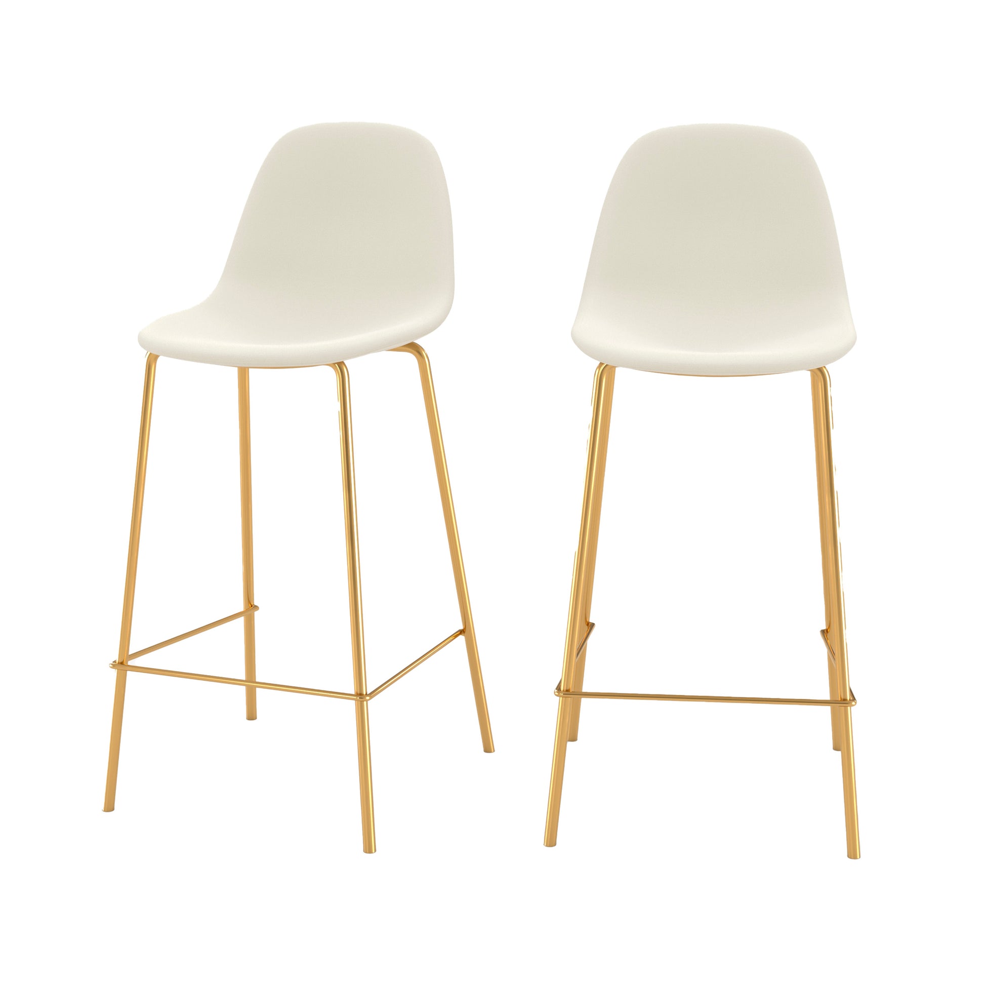 chaise pour ilot central en cuir synthetique blanc henrik fond blanc_2