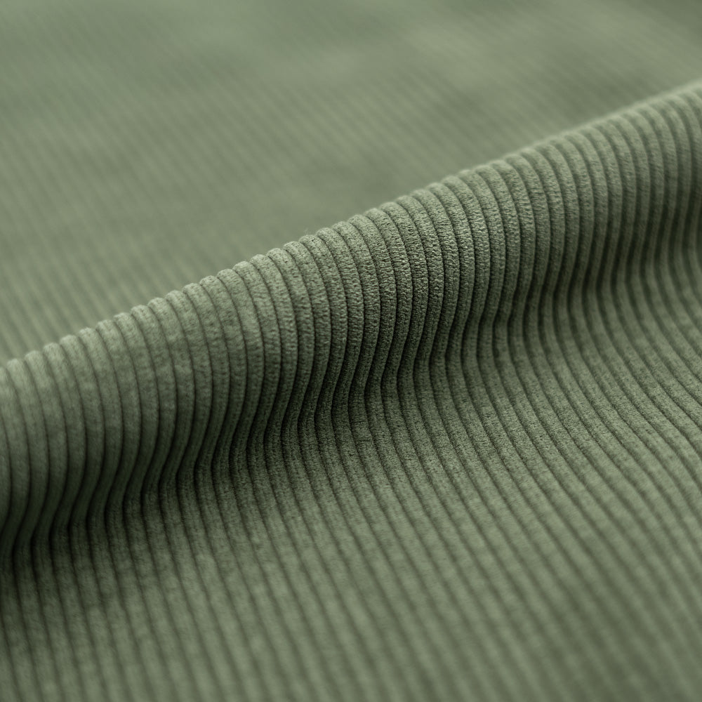 chaise pour ilot central en velours vert bois