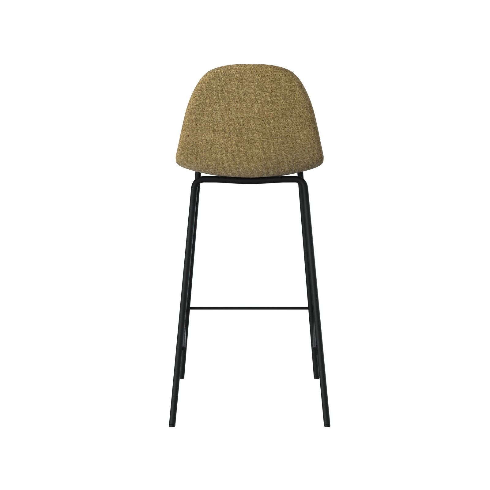 chaise pour ilot central henrik en tissu vert kaki chine 65 cm chaise de bar lot de 2