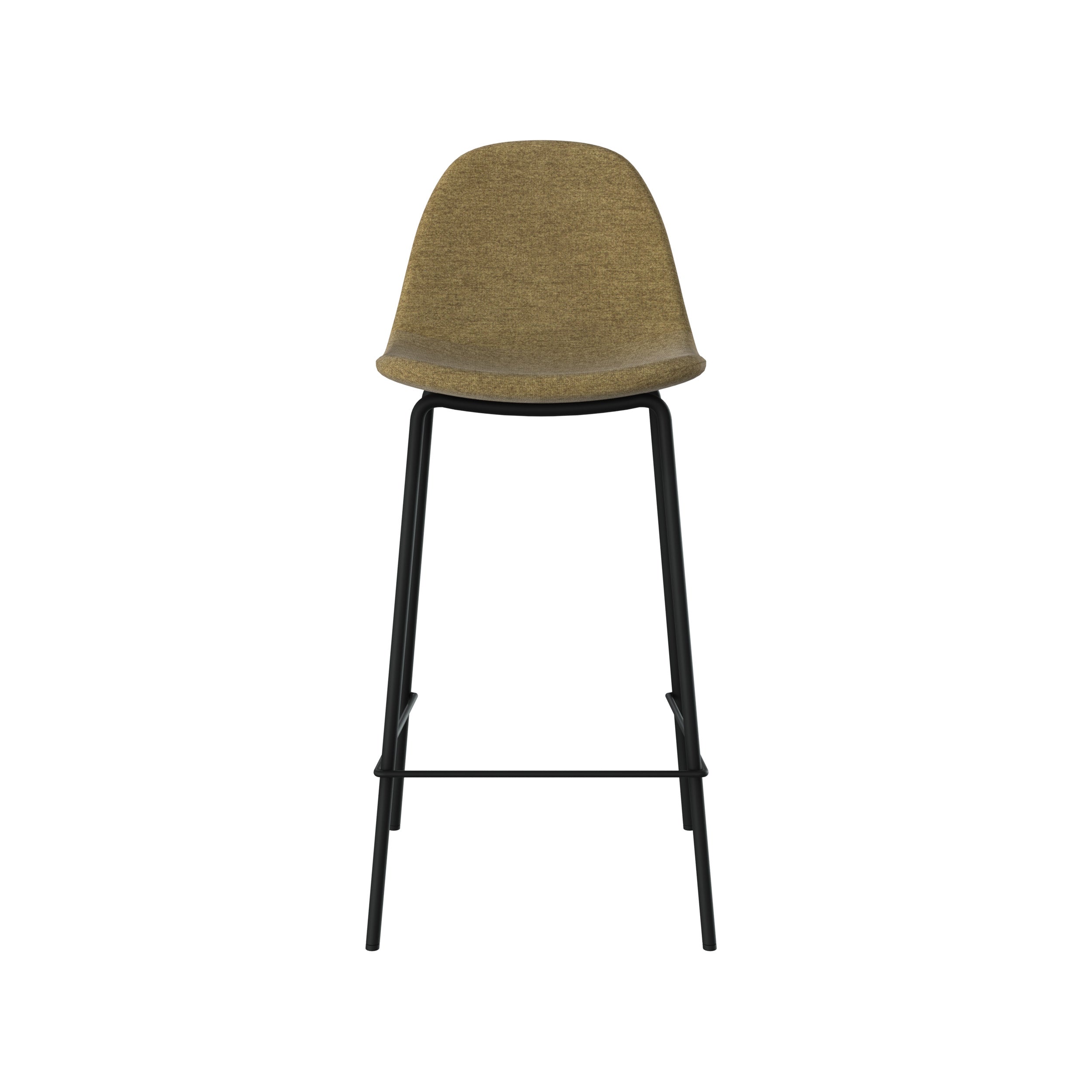 chaise pour ilot central henrik en tissu vert kaki chine chaise de bar