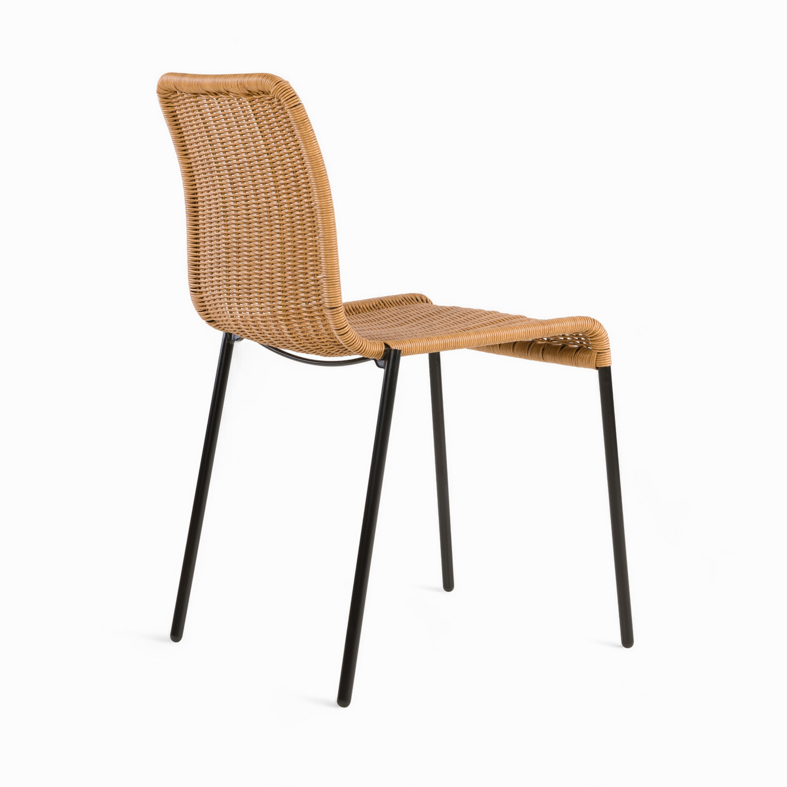 chaise sirivara resine tressee naturelle lot de 2 interieur et exterieur