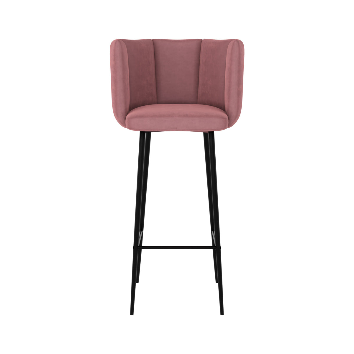 chaise_de_bar_velours_rose
