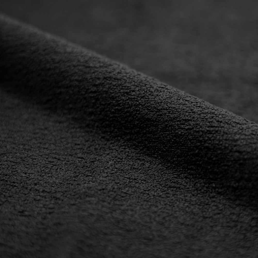 chaises en tissu boucle noir groom lot 2