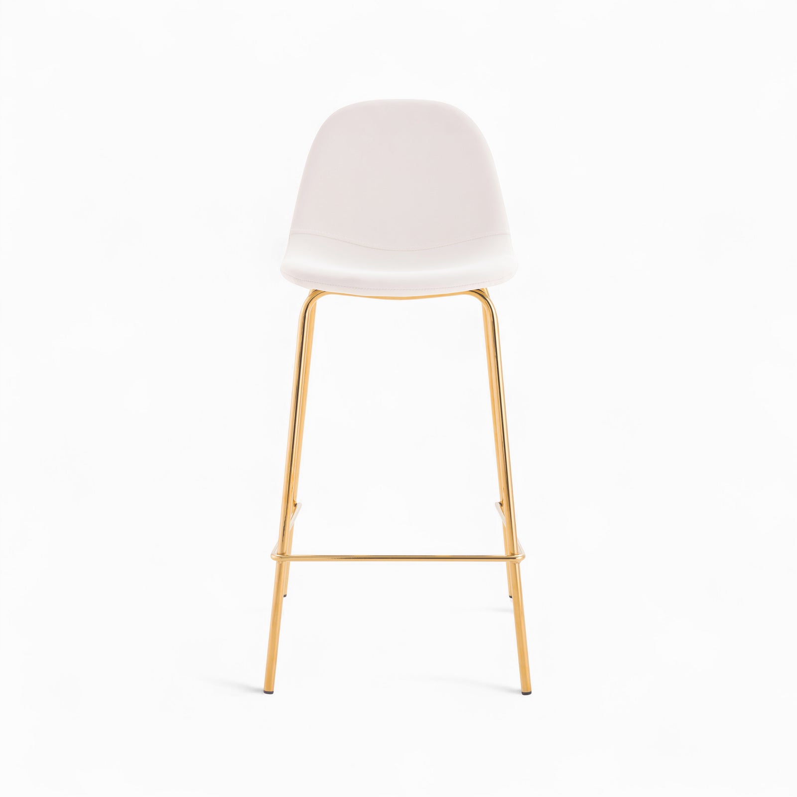 chaises hautes henrik ilot blanc bleu pack 4 65cm