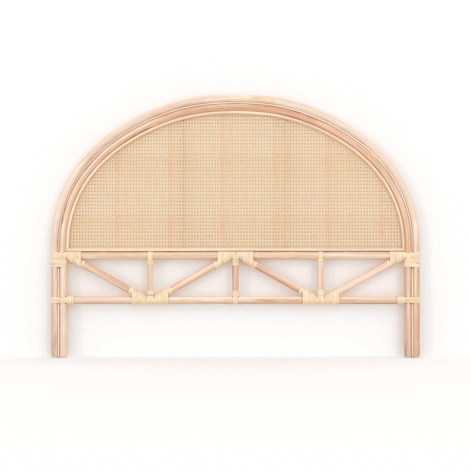 chambre boheme tete de lit madya 140cm rotin cannage