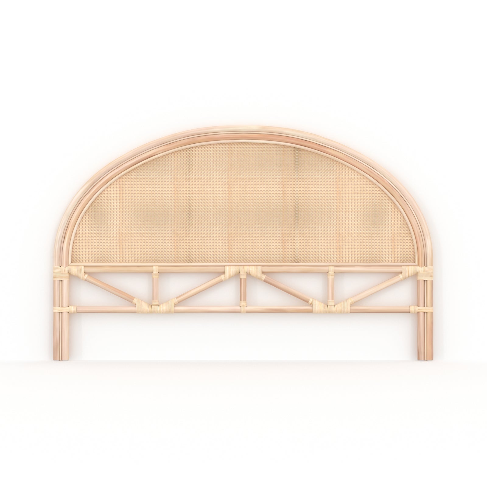 chambre boheme tete lit 160cm madya rotin cannage