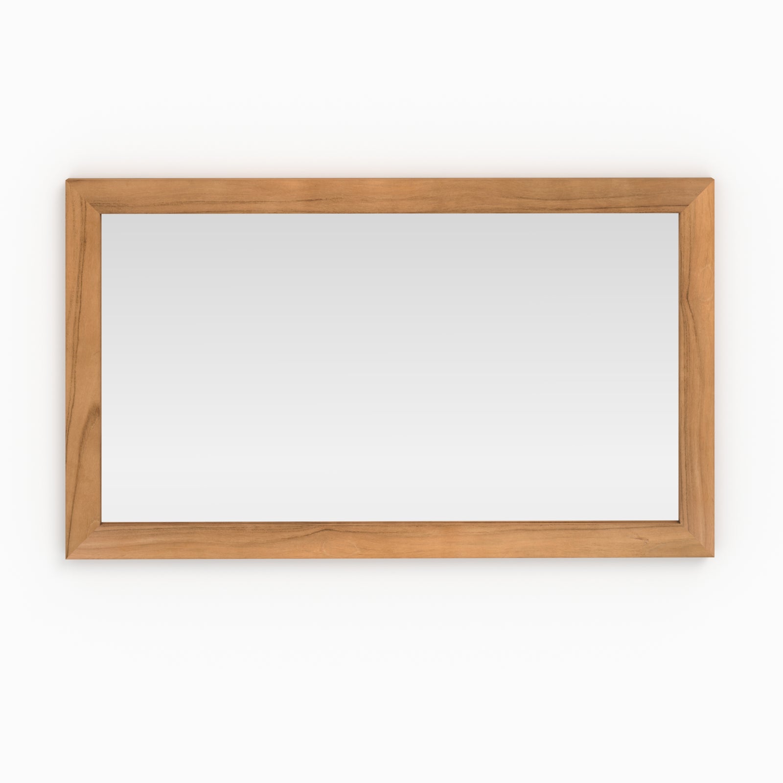 clea miroir mural de salle de bain rectangulaire en bois