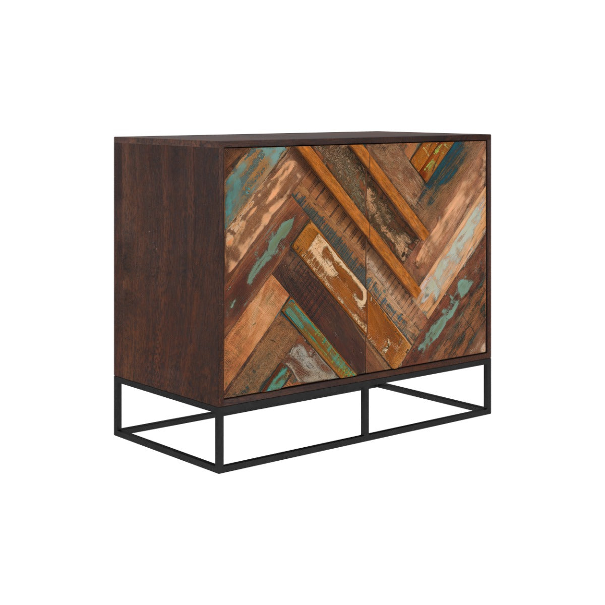 commode en bois d acacia krabi