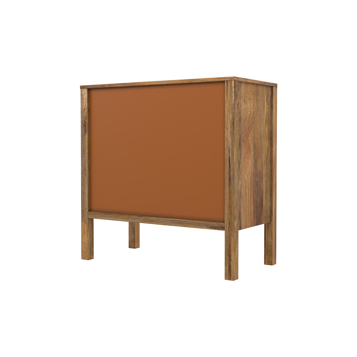 commode en cannage tiki