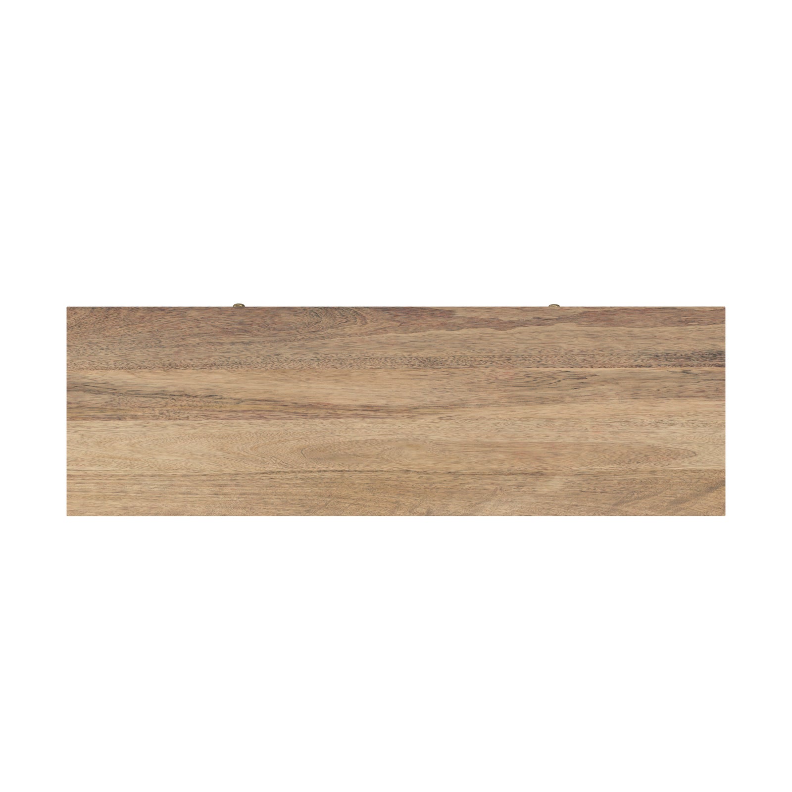 console bois de manguier masala 2 tiroirs