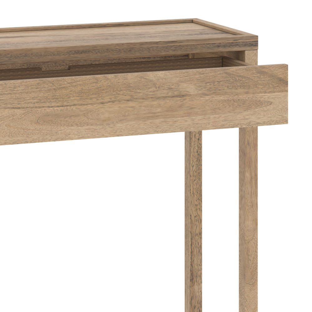 console gloria en bois manguier naturel
