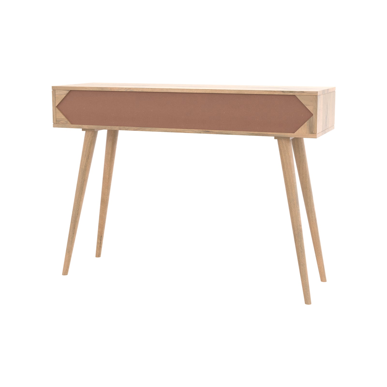 console masala en bois de manguier 2 tiroirs