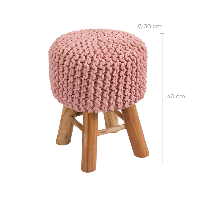 acheter tabouret d appoint pieds bois fonce