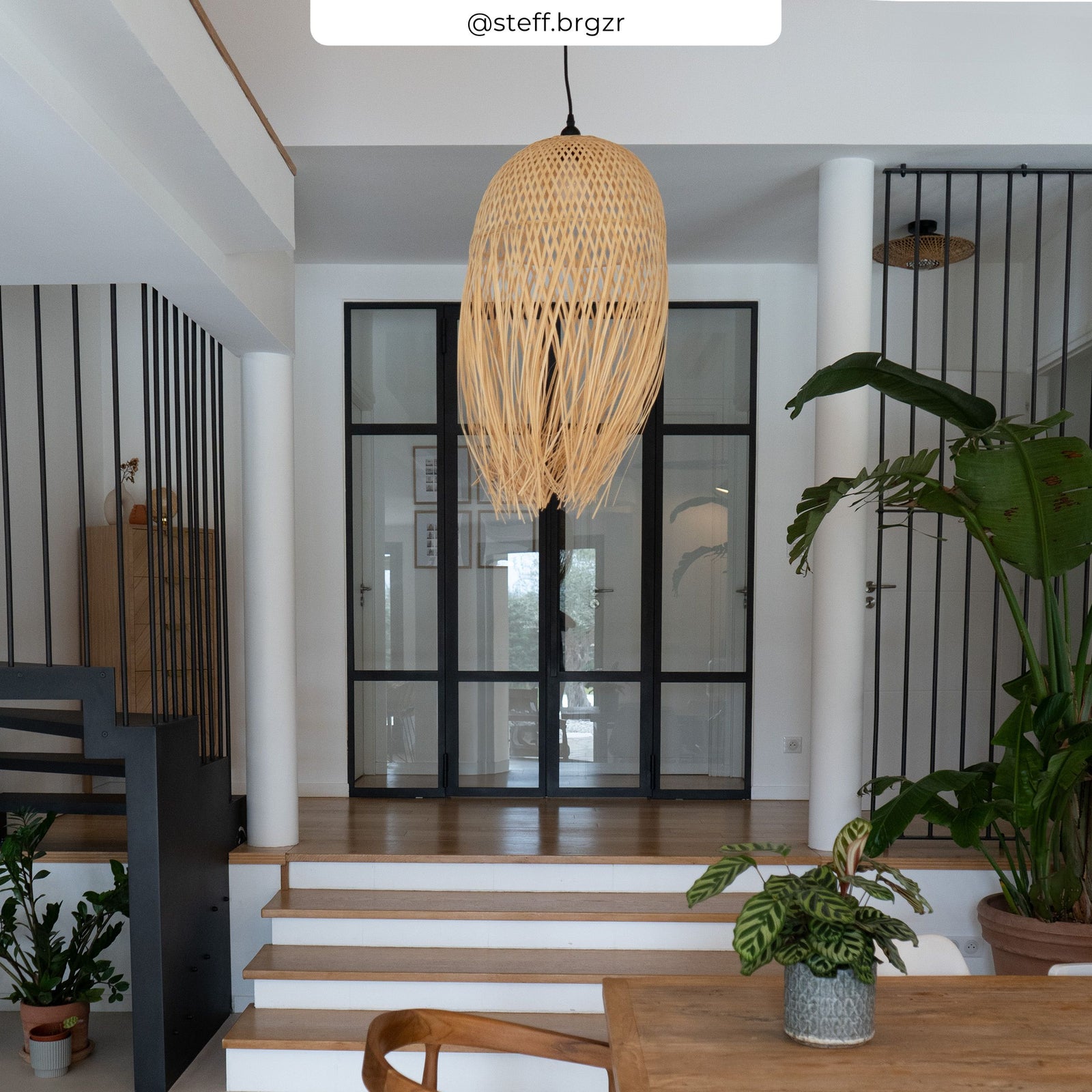 dorva suspension naturel et metal