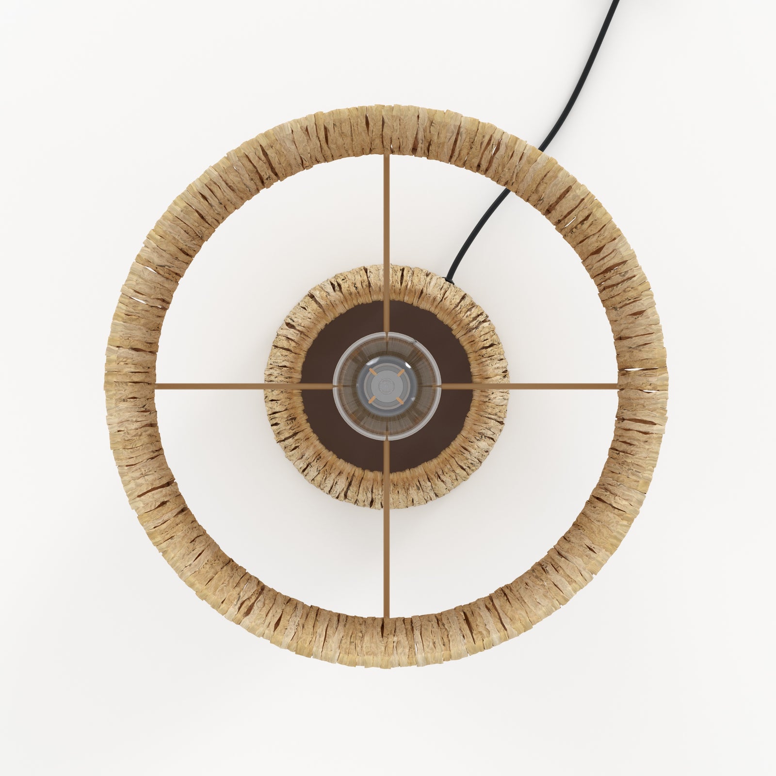 eclairage boheme lampe solea feuille palmier