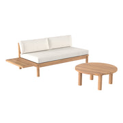 ensemble canape 2 places et table basse aurland