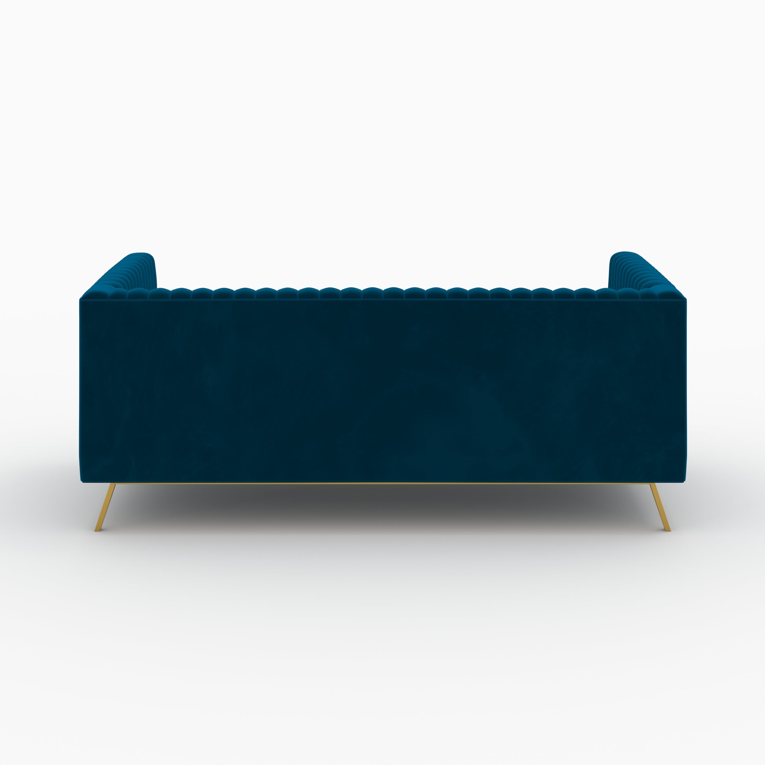 ensemble canape gatsby velours bleu fonce 5 personne