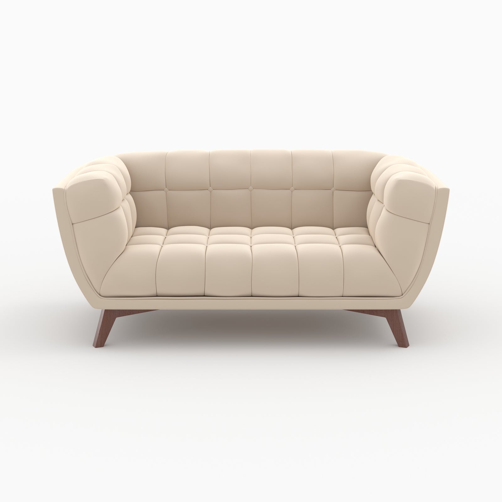 ensemble canapes en velours beige 5 personnes mona