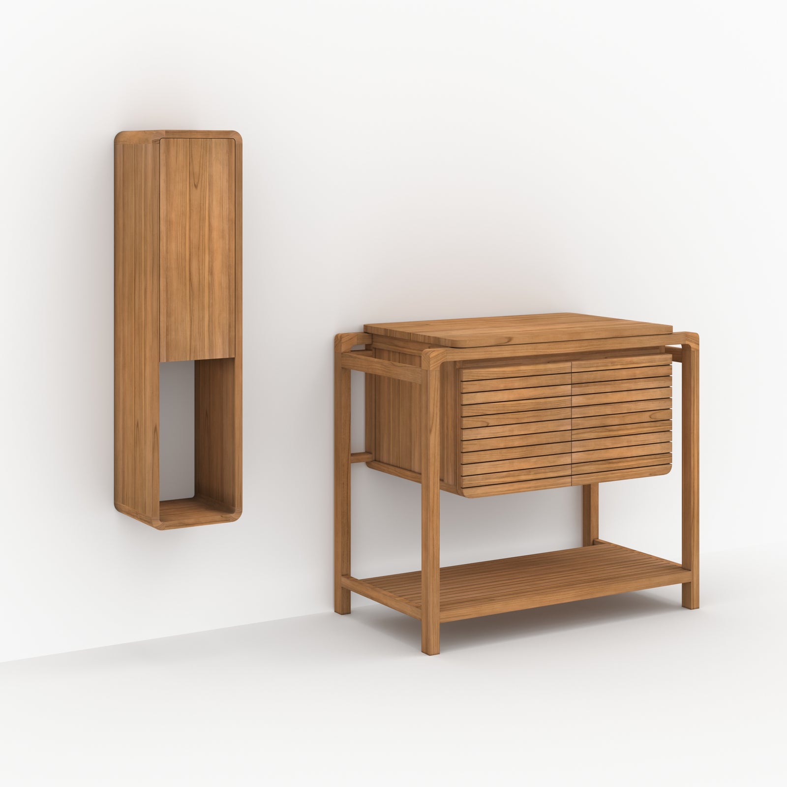 ensemble de salle de bain lucette bois de teck_1