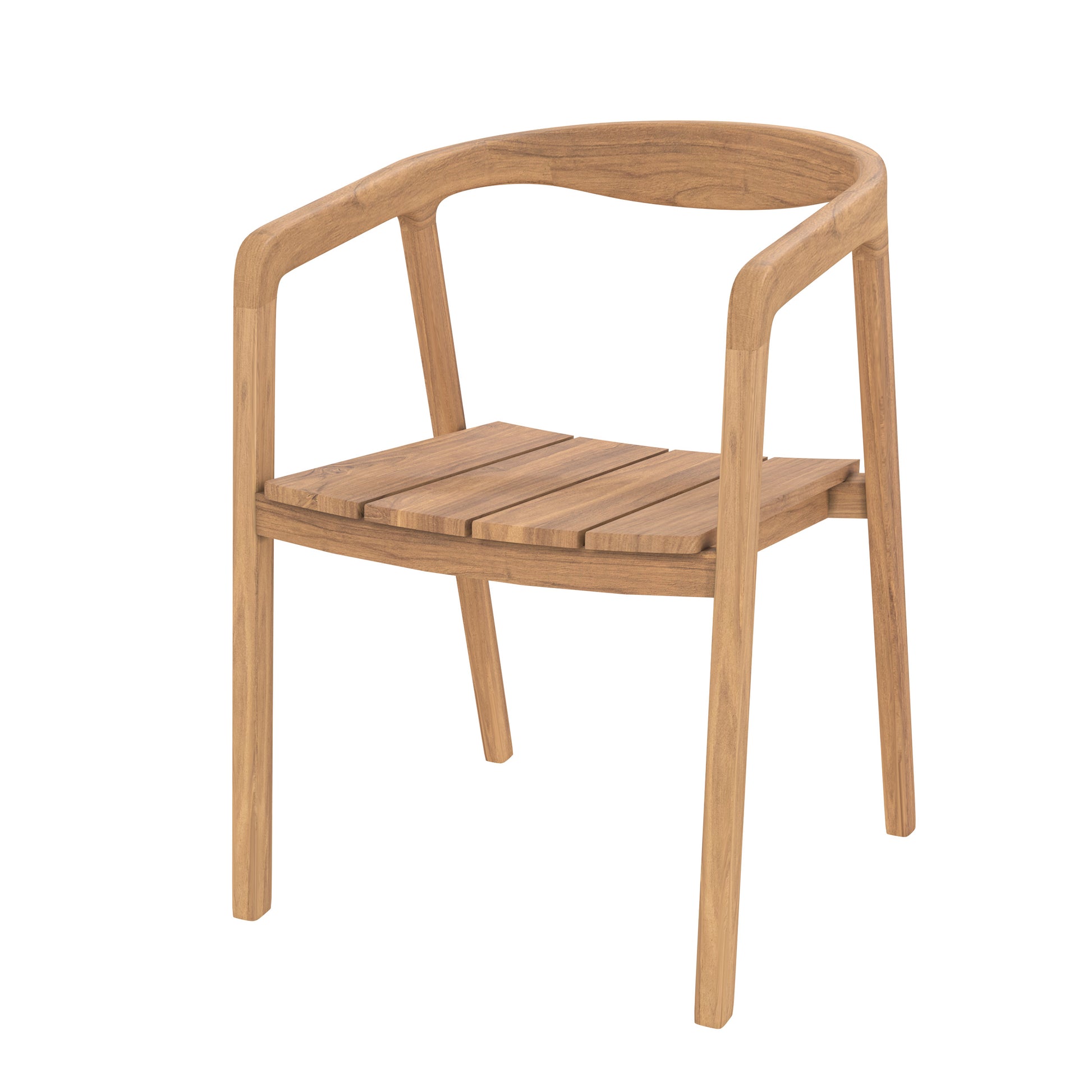 ensemble kora de jardin table et chaises en bois de teck massif