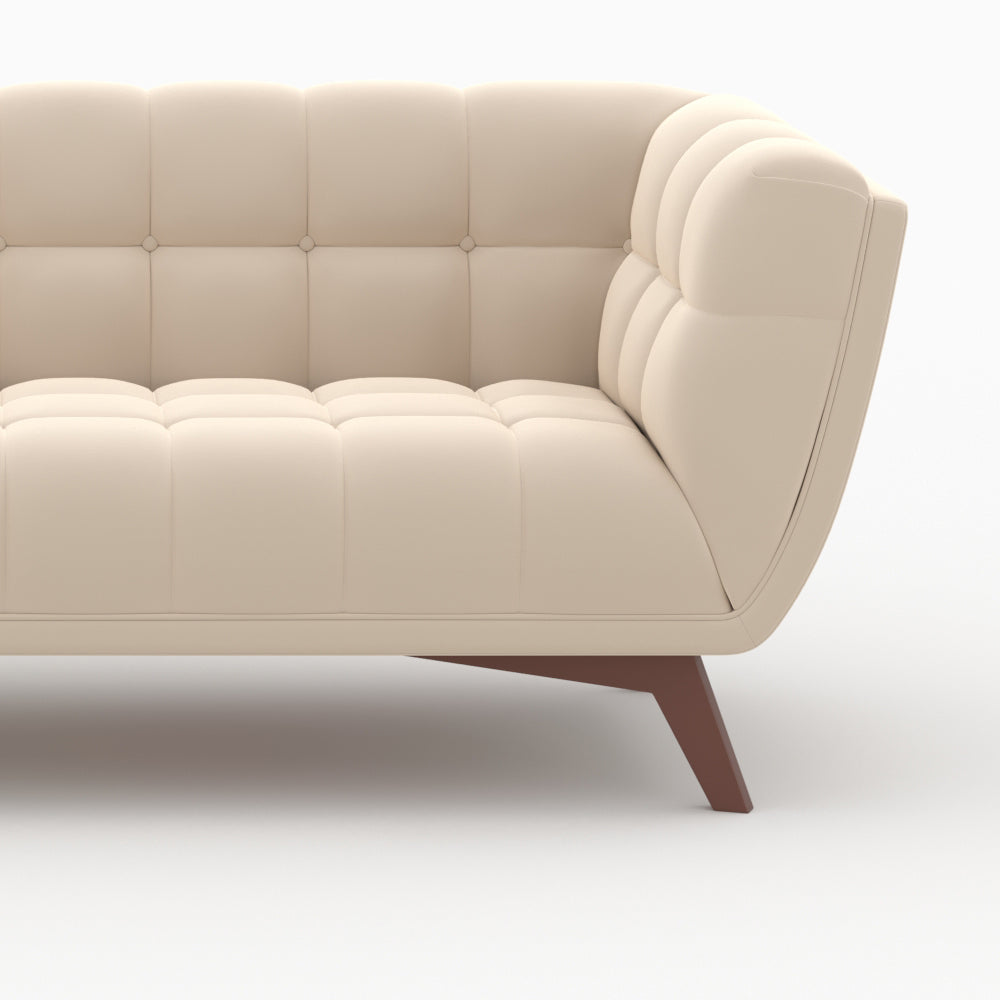 ensemble salon velours beige mona canape 5 personnes