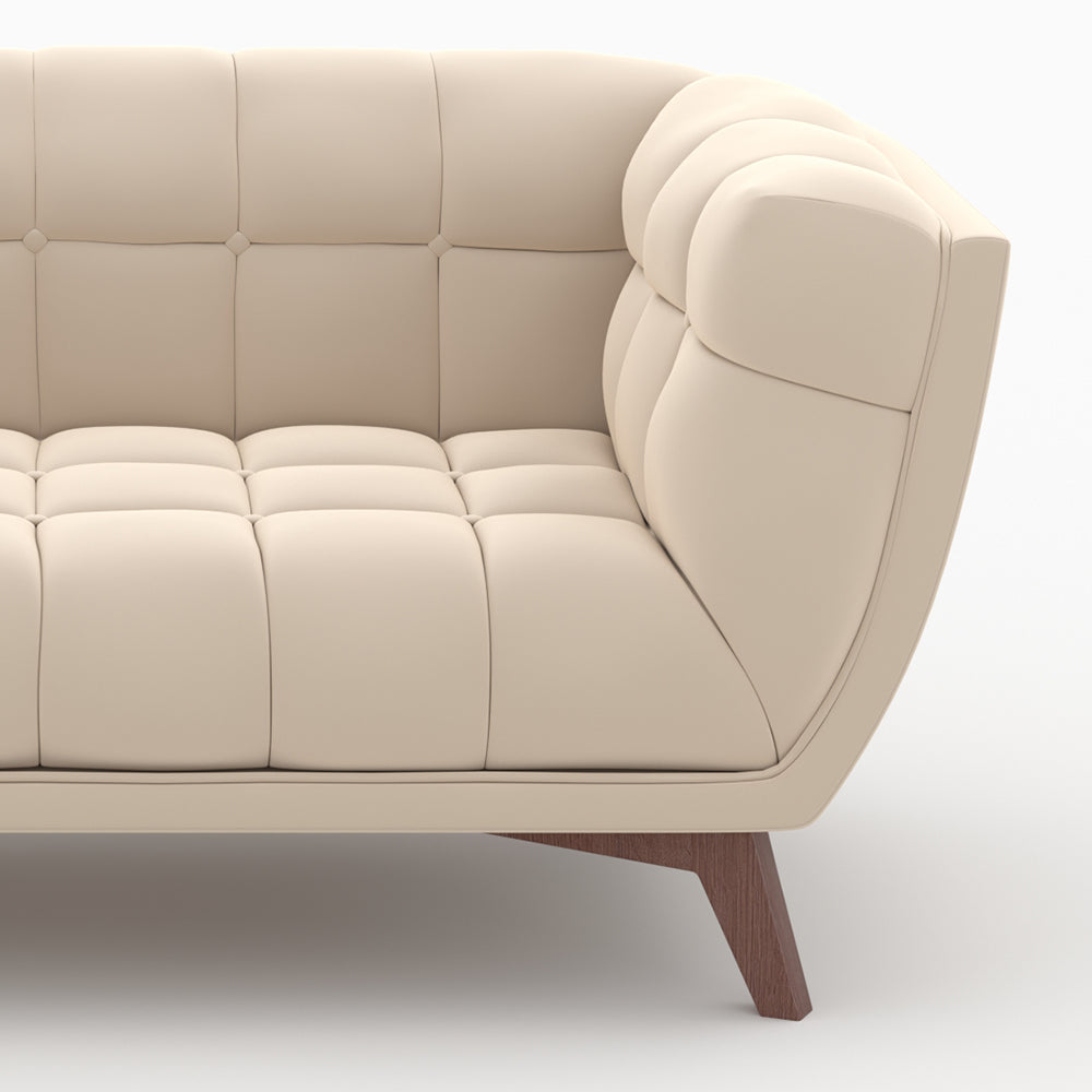 ensemble salon velours beige mona canape 5 places