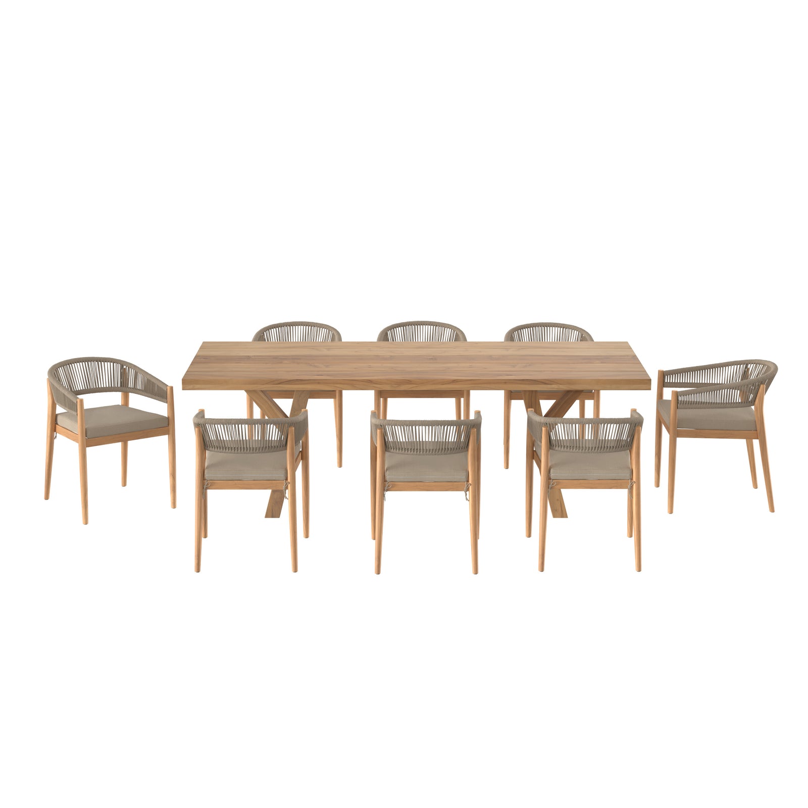 ensemble table et chaise de jardin yuma