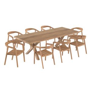 ensemble table et chaises de jardin soraya