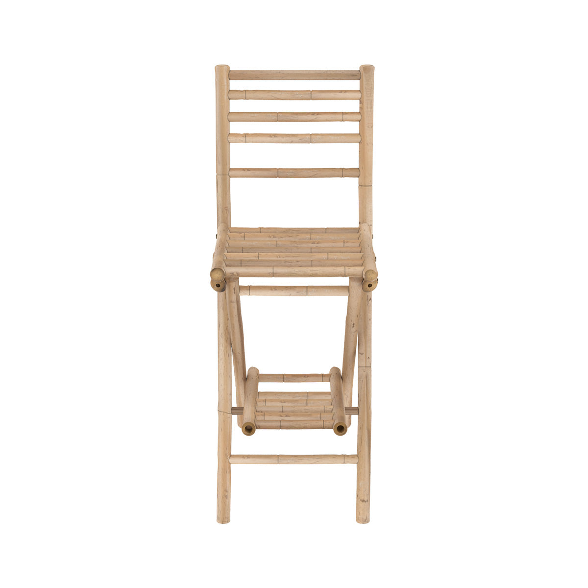 ensemble vadella bar et chaise de bar de jardin en bambou