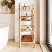 Scaffale Bami in bambù, 4 ripiani