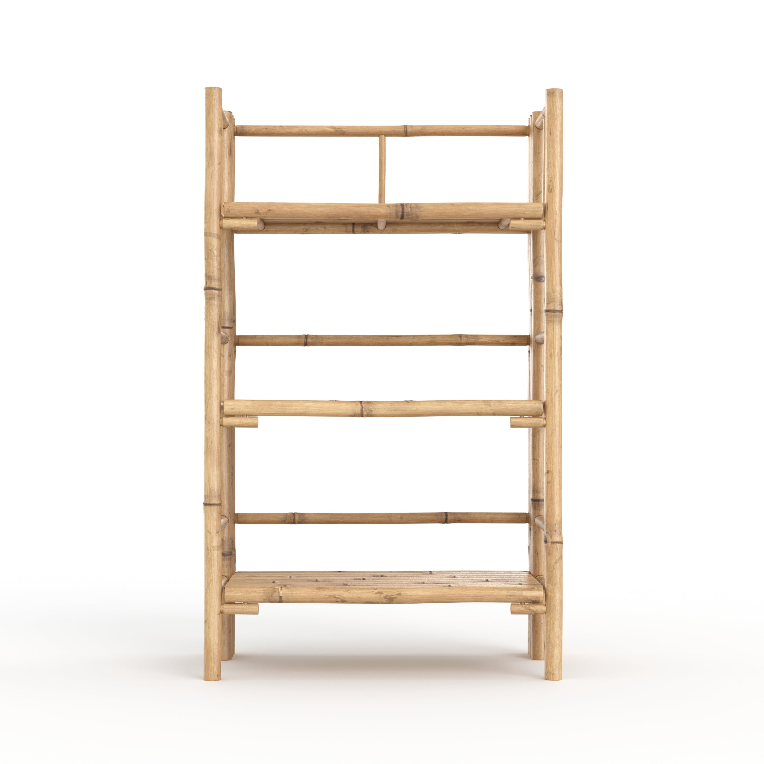 Scaffale rettangolare pieghevole Bami in bambù