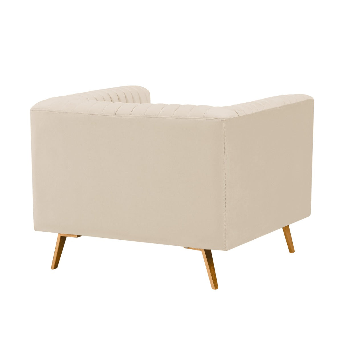 fateuilen velours beige gastby