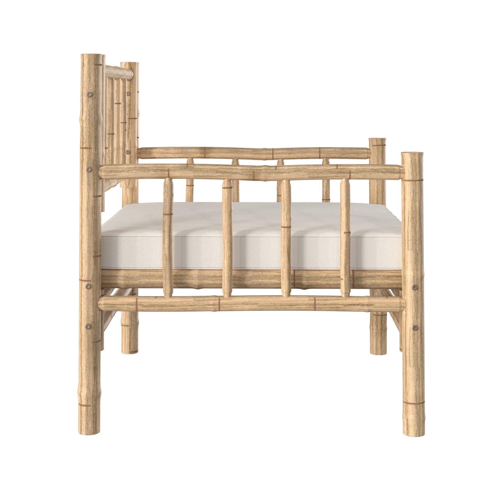 fauteuil confortable de jardin vadella en bambou