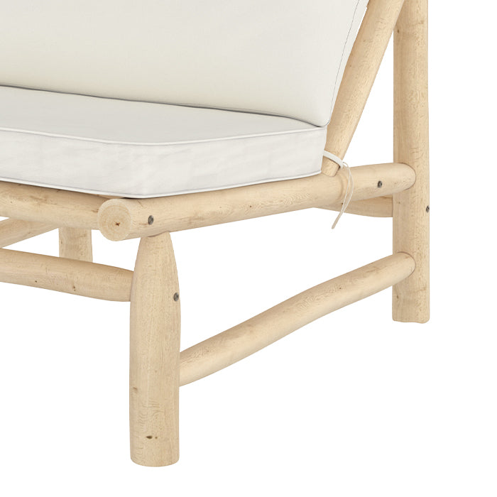 fauteuil de jardin en bois de teck makam