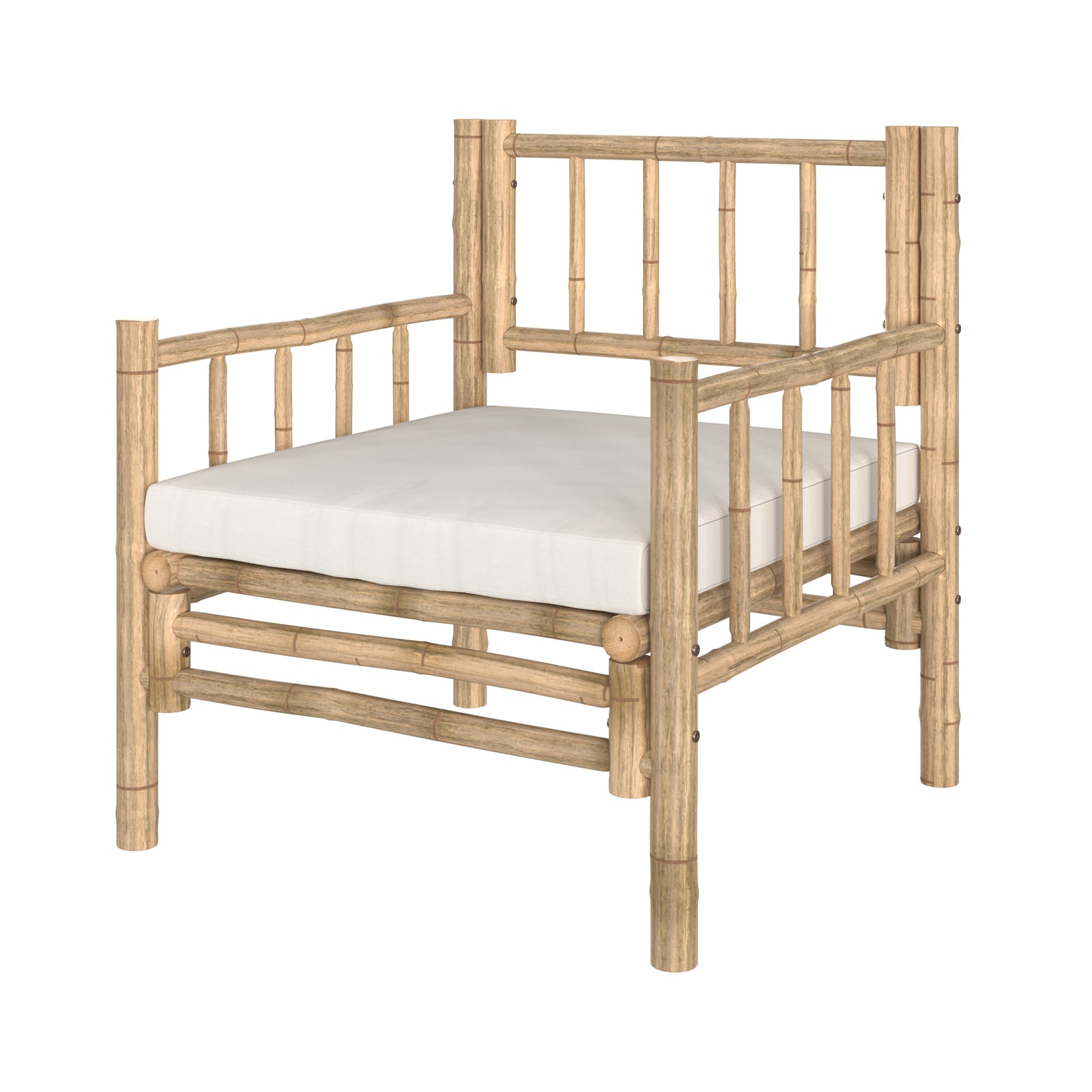 fauteuil de jardin vadella en bambou