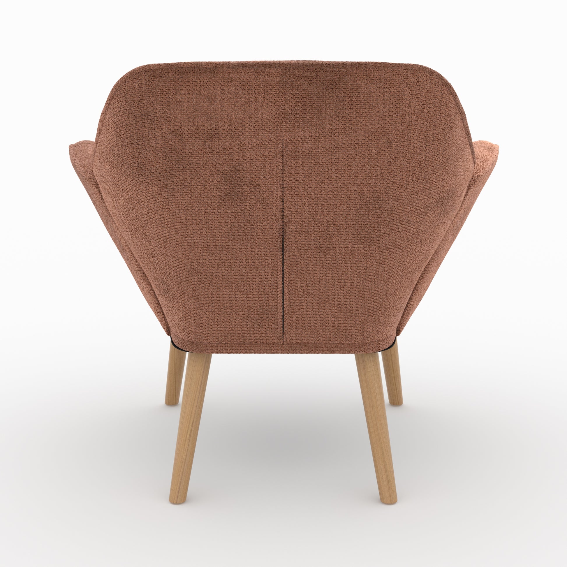 fauteuil en tissu texture rouge ancien simba