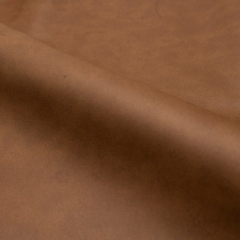 gaspard chaise similicuir marron lot de 2 zoom_1