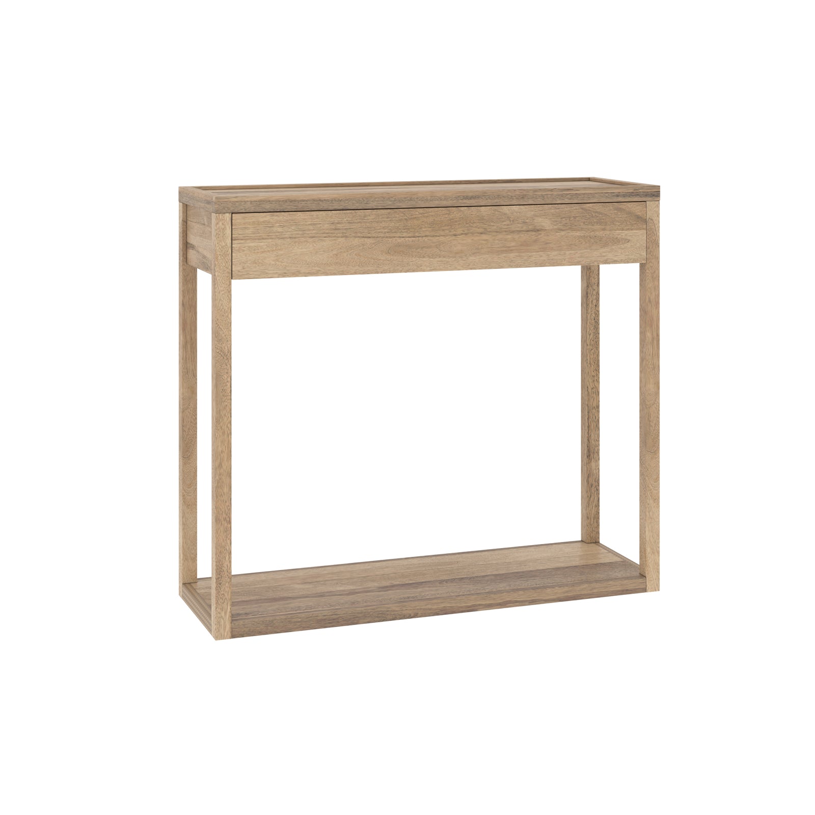 gloria console en bois de manguier couleur naturelle