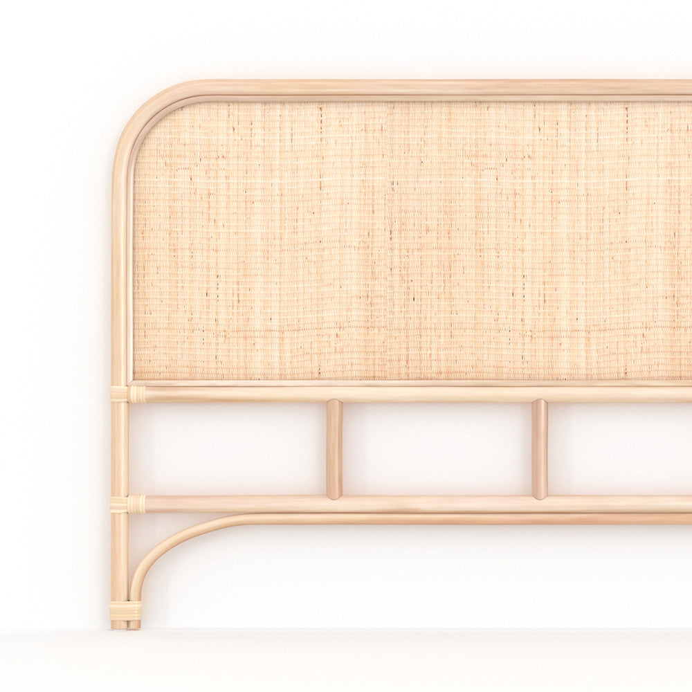 grace rotin tete de lit 140cm deco rendez vous