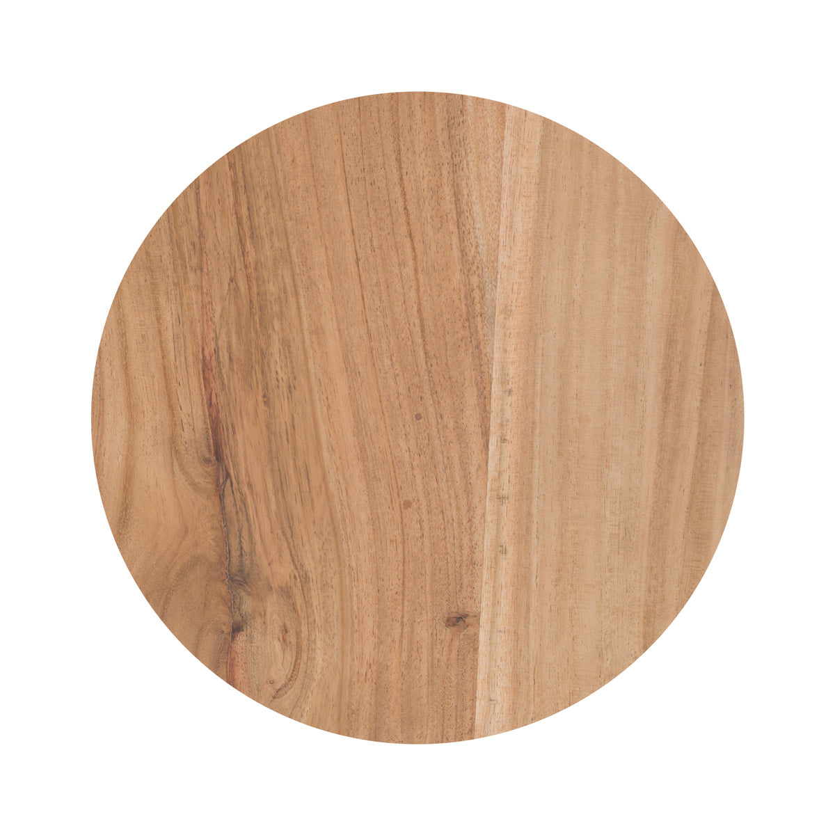 grande sellette en bois d accacia et structure en metal mafana