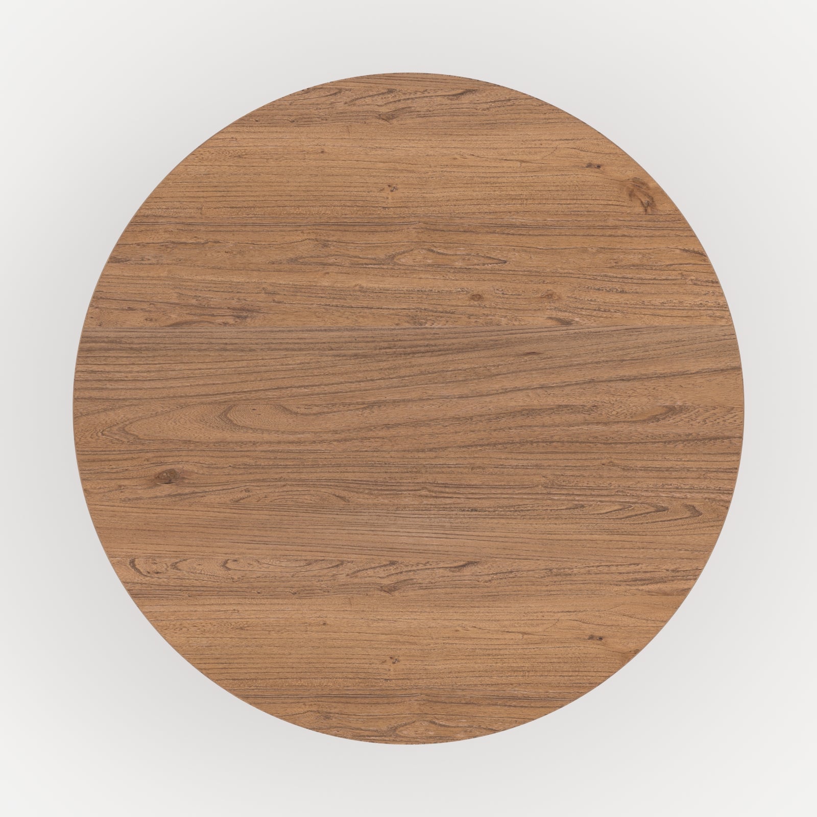 gulia table ronde en bois d orme 4 personnes