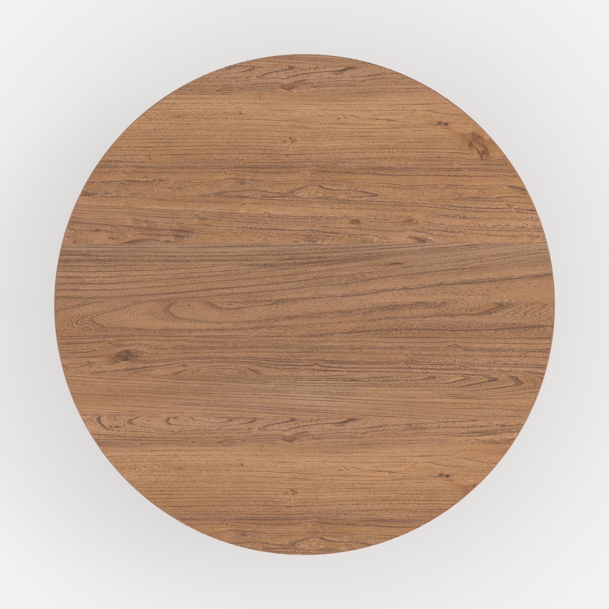 gulia table ronde en bois d orme 4 personnes