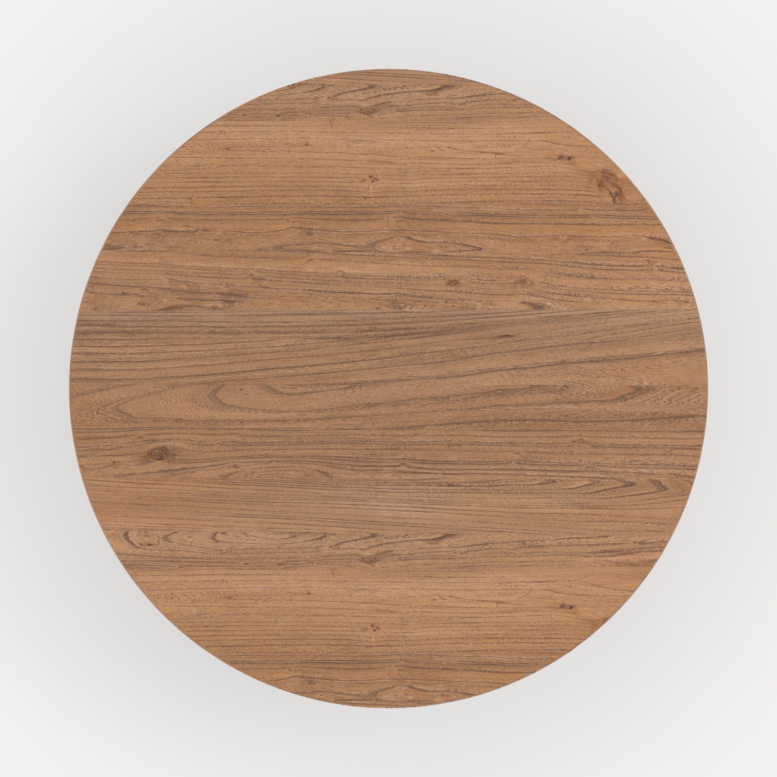 gulia table ronde en bois d orme 4 personnes