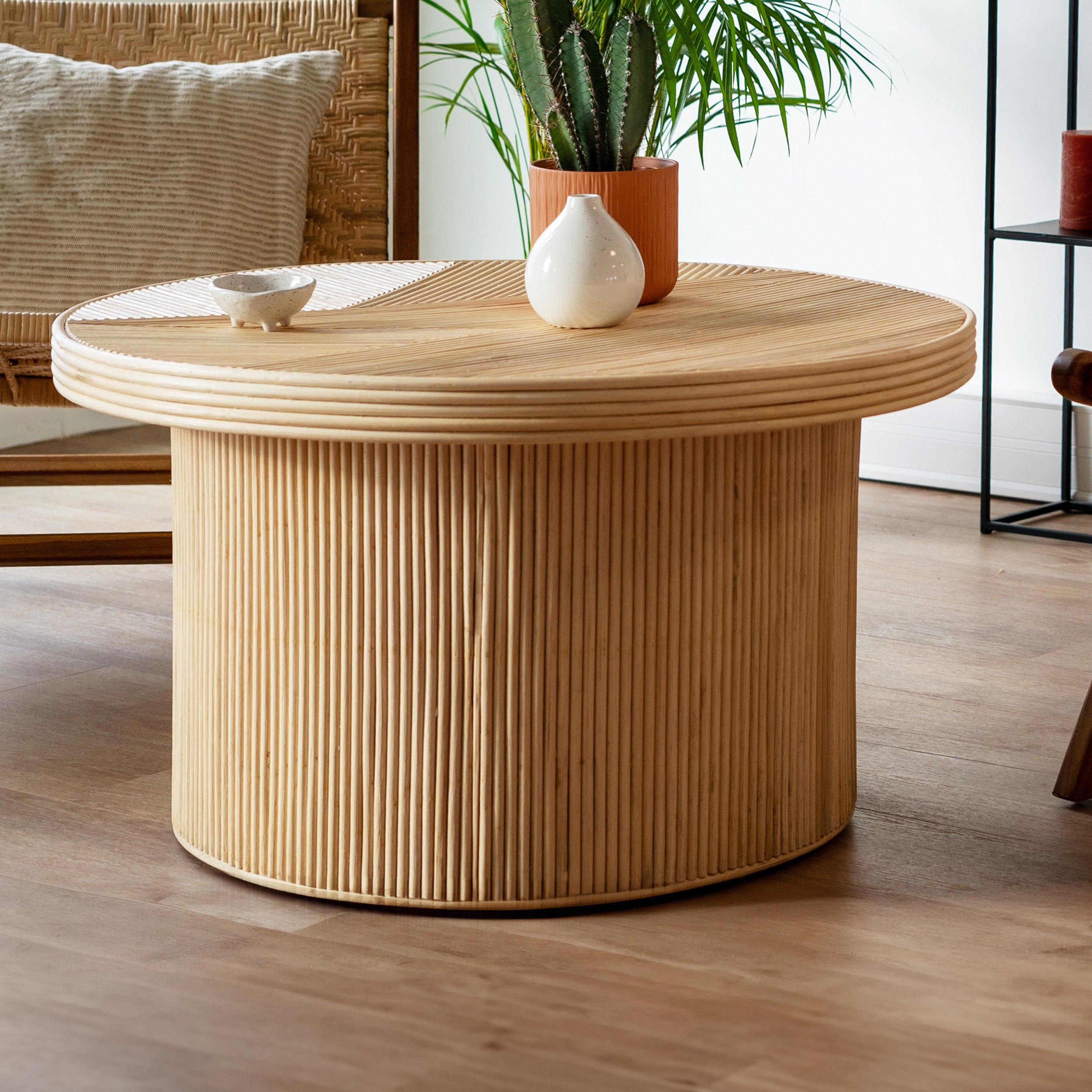 helene table ronde basse 80 cm