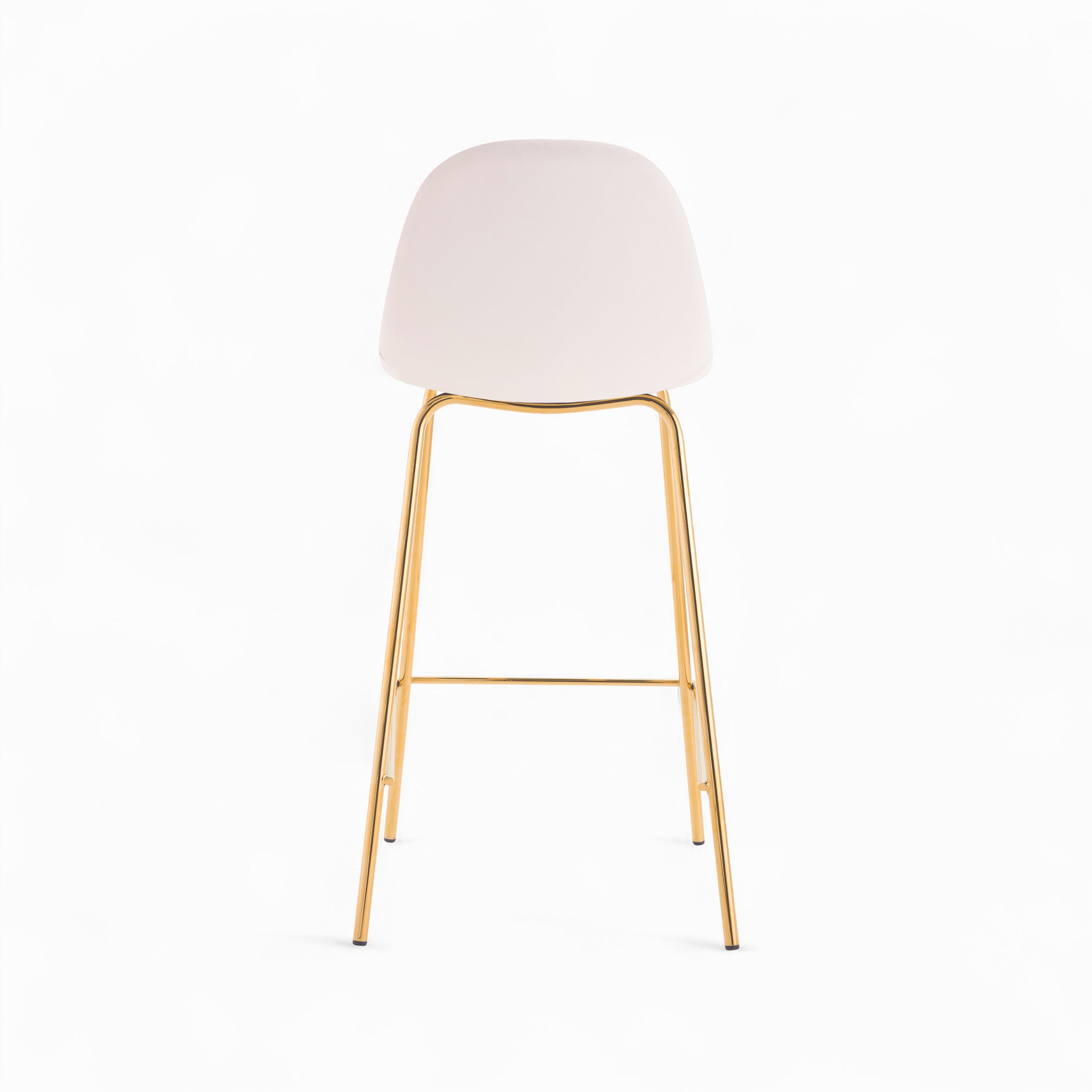 henrik pack chaises ilot central blanc vert 65cm